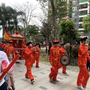 廣州大紅花轎中式迎親花轎八人大橋花橋出租